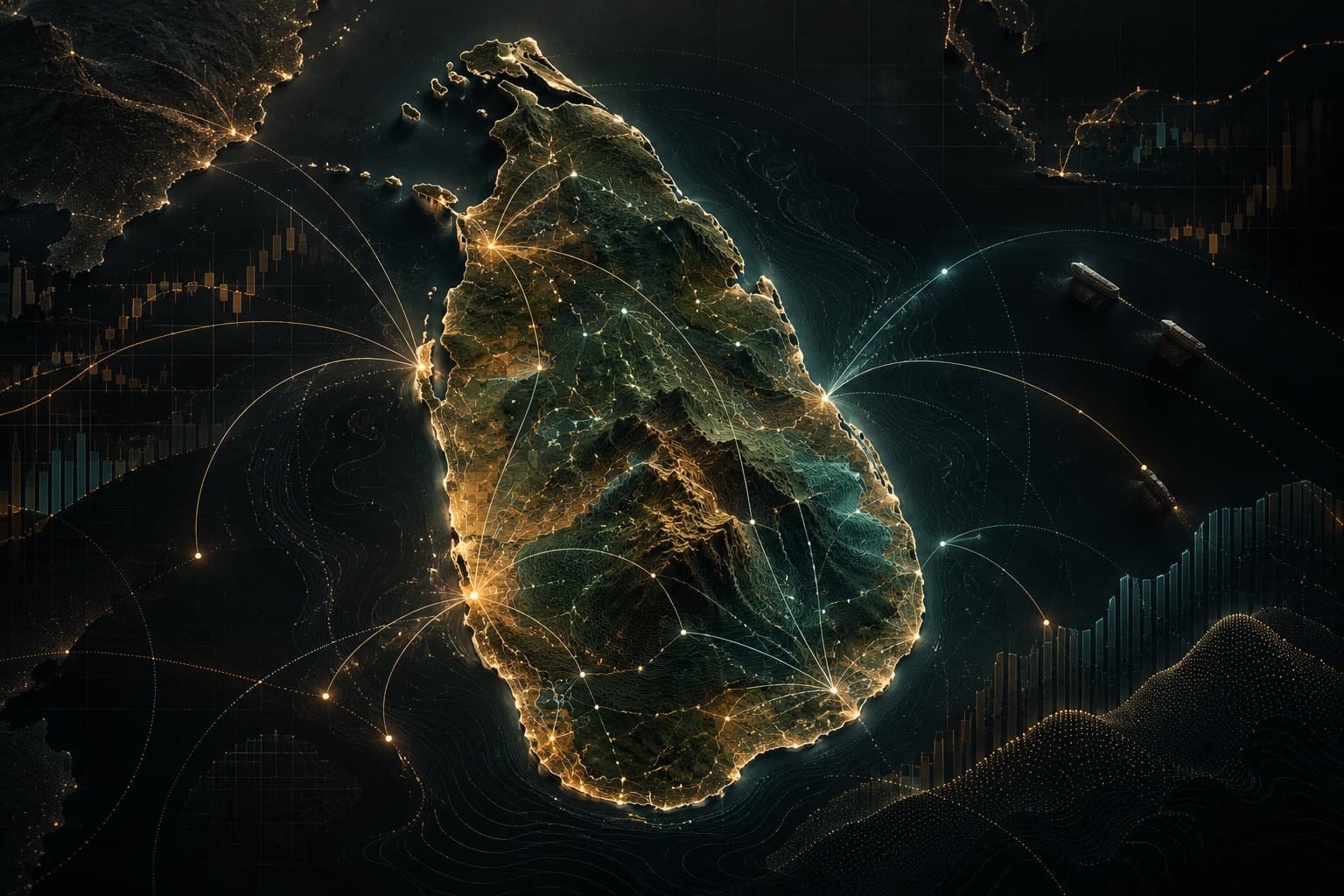 Geospatial commodity intelligence visualization for Lak-Arthika